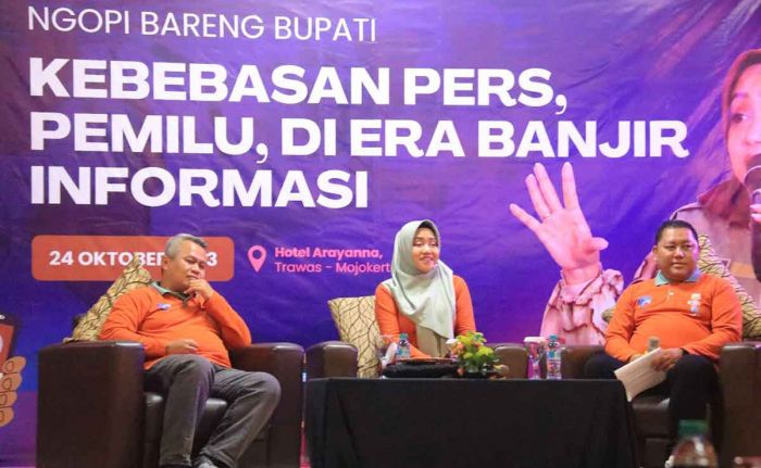Masuki Tahun Politik, Bupati Mojokerto Ingatkan Media Tetap Netral Masuki Tahun Politik, Bupati Mojokerto Ingatkan Media Tetap Netral