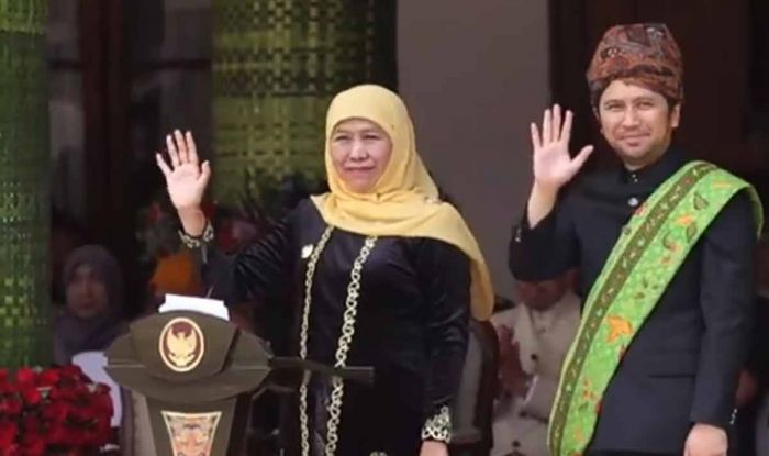 Hari Jadi ke-78 Jawa Timur, Gubernur Khofifah dan Emil Dardak Pamit Hari Jadi ke-78 Jawa Timur, Gubernur Khofifah dan Emil Dardak Pamit
