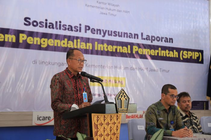 Kemenkumham Jatim Gandeng BPKP Optimalkan Fungsi SPIP Kemenkumham Jatim Gandeng BPKP Optimalkan Fungsi SPIP