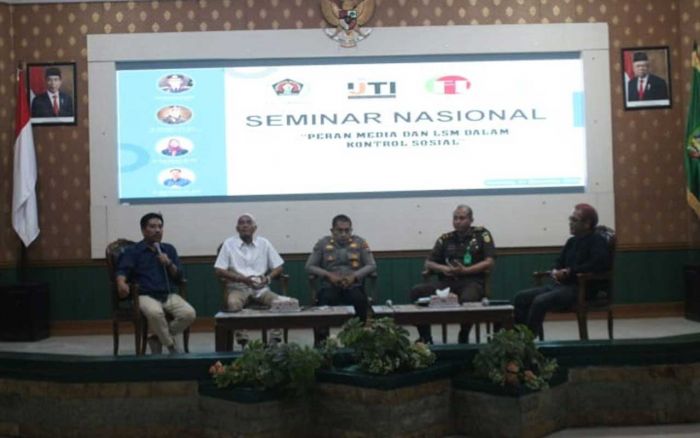 Seminar Nasional Peran Media dan LSM di Jombang, Dewan Pers Tekankan Kode Etik Jurnalistik