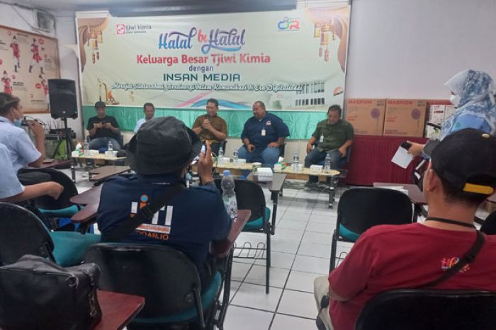 Pererat Silaturahmi, PT Tjiwi Kimia Gelar Halal Bihalal Bersama Insan Media