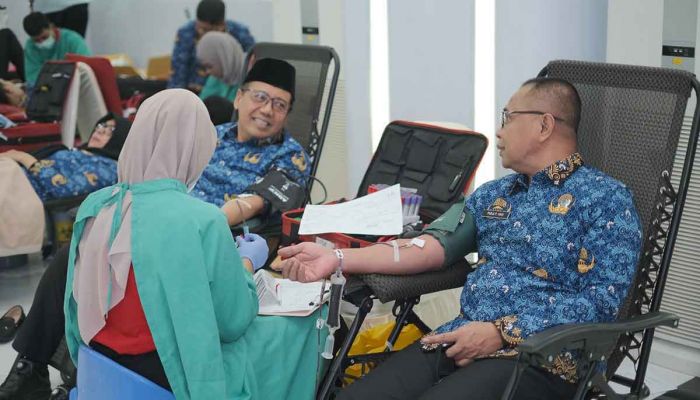 Kementerian ATR/BPN Gelar Donor Darah saat Peringati Hantaru 2025