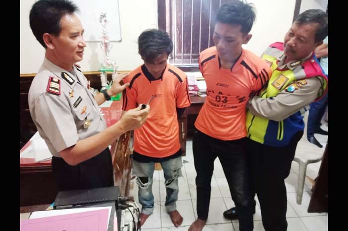 Dua Pencuri Motor di Pasuruan Nyaris Dibakar Massa