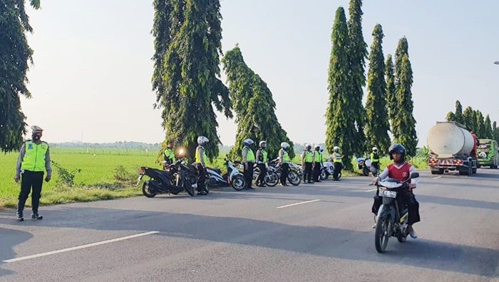 ​Antisipasi Aksi Balap Liar, Polres Tuban Siagakan Personel di JLS dan Soekarno-Hatta