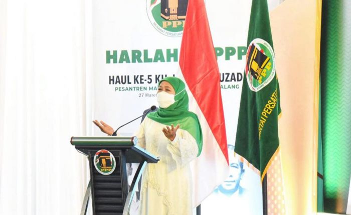 Hadiri Harlah ke-49 PPP dan Haul ke-5 KH Hasyim Muzadi, Begini Harapan Khofifah Hadiri Harlah ke-49 PPP dan Haul ke-5 KH Hasyim Muzadi, Begini Harapan Khofifah