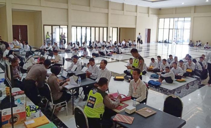 Animo Pendaftaran Polri Melalui Polresta Sidoarjo Cukup Tinggi