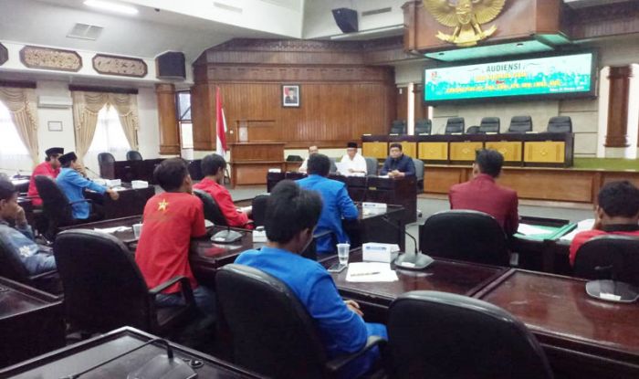 Audiensi dengan Ketua Dewan, Kelompok Cipayung Plus Tuban Kritisi Kinerja dan Transparansi OPD