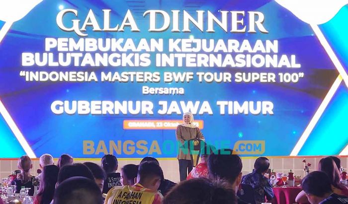Indonesia Masters Super 100 Siap Digelar Besok, Gubernur Khofifah: Ayo Ramaikan! Indonesia Masters Super 100 Siap Digelar Besok, Gubernur Khofifah: Ayo Ramaikan!