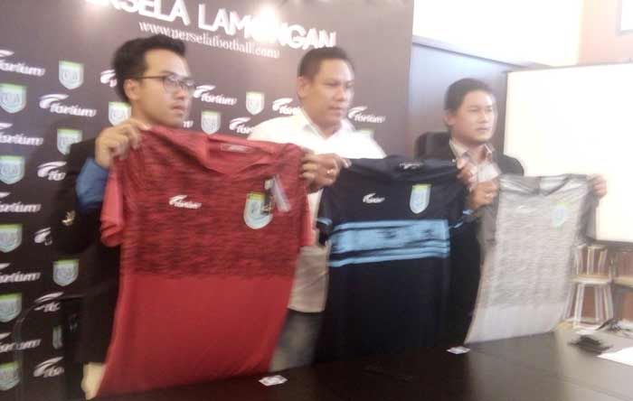 Gandeng Forium, Persela Launching Jersey Baru Gandeng Forium, Persela Launching Jersey Baru