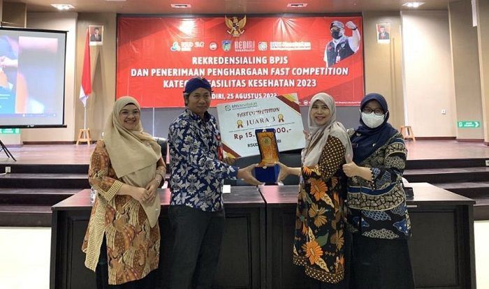 Inovasi Layanan AKROBAT Antarkan RSUD SLG Kediri Raih Juara 3 FAST JKN