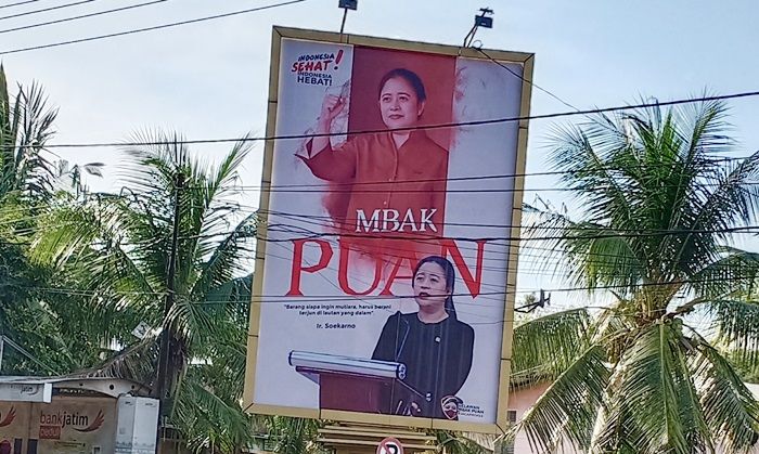 Ratusan Baliho dan Banner Puan Maharani Mulai Bertebaran di Gresik Ratusan Baliho dan Banner Puan Maharani Mulai Bertebaran di Gresik