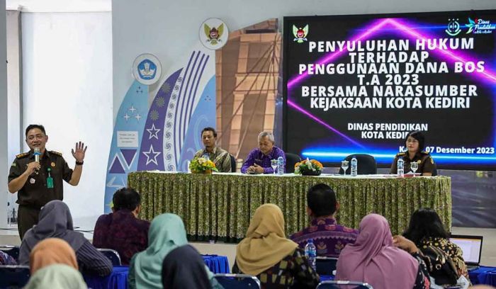 Awasi dan Cegah Penyalahgunaan Dana BOS, Pemkot Kediri Gandeng Kejaksaan Beri Penyuluhan Hukum