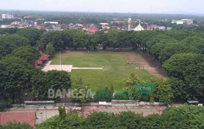 Desain Alun-alun Bojonegoro Bakal Dirubah, Seluruh PKL Direlokasi Desain Alun-alun Bojonegoro Bakal Dirubah, Seluruh PKL Direlokasi