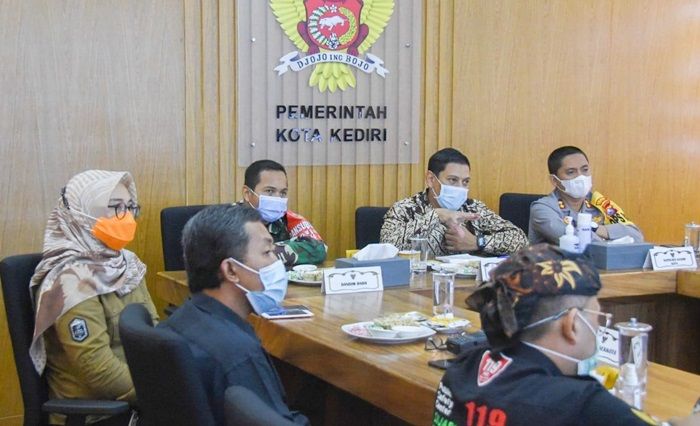 Evaluasi PPKM di Kota Kediri, Bisa Tekan Kasus Aktif Hingga di Bawah 1 Persen