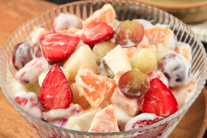 Resep Salad Buah Saus Mayones Varian Lemon Resep Salad Buah Saus Mayones Varian Lemon