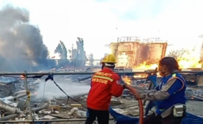 Proyek Konstruksi Diduga Jadi Penyebab Terjadinya Ledakan Hebat Pabrik Bioetanol Gedeg Mojokerto Proyek Konstruksi Diduga Jadi Penyebab Terjadinya Ledakan Hebat Pabrik Bioetanol Gedeg Mojokerto