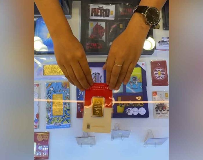 Harga Emas Lotus Archi 1 Gram Alami Kenaikan hingga Rp168 Ribu