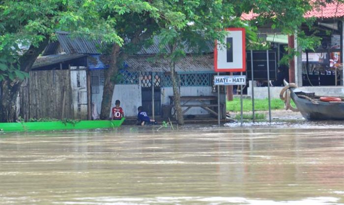 FPBI Prediksi TMA Bengawan Solo Bojonegoro Bisa Masuk Siaga III Banjir