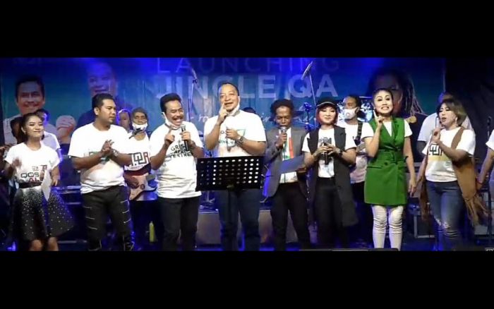 Gandeng Sodik Monata, Qosim-Alif Launching Jingle QA Gandeng Sodik Monata, Qosim-Alif Launching Jingle QA