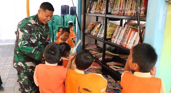Bangun SDM, TMMD Sidoarjo Tingkatkan Minat Baca Siswa TK Bangun SDM, TMMD Sidoarjo Tingkatkan Minat Baca Siswa TK
