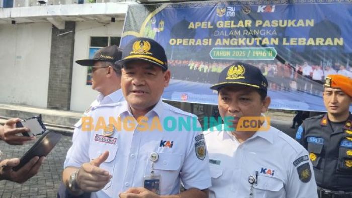 Persiapan Hadapi Angkutan Lebaran 2025, KAI Daop 7 Laksanakan Apel Gelar Pasukan Persiapan Hadapi Angkutan Lebaran 2025, KAI Daop 7 Laksanakan Apel Gelar Pasukan
