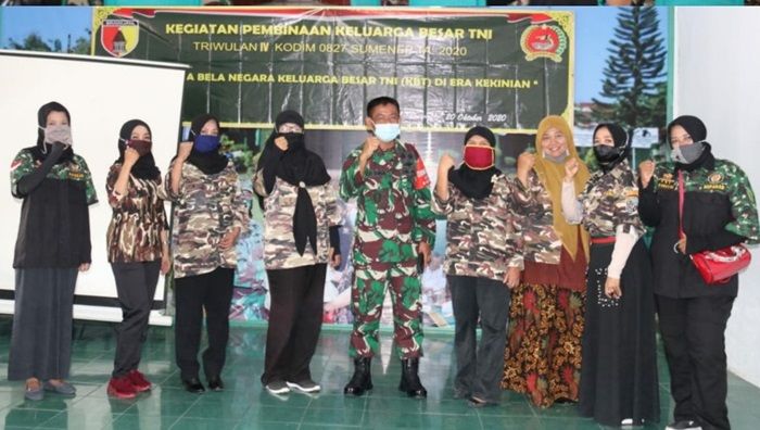 Turut Cegah Corona, Kodim 0827/Sumenep Gelar Pembinaan Keluarga Besar TNI Turut Cegah Corona, Kodim 0827/Sumenep Gelar Pembinaan Keluarga Besar TNI