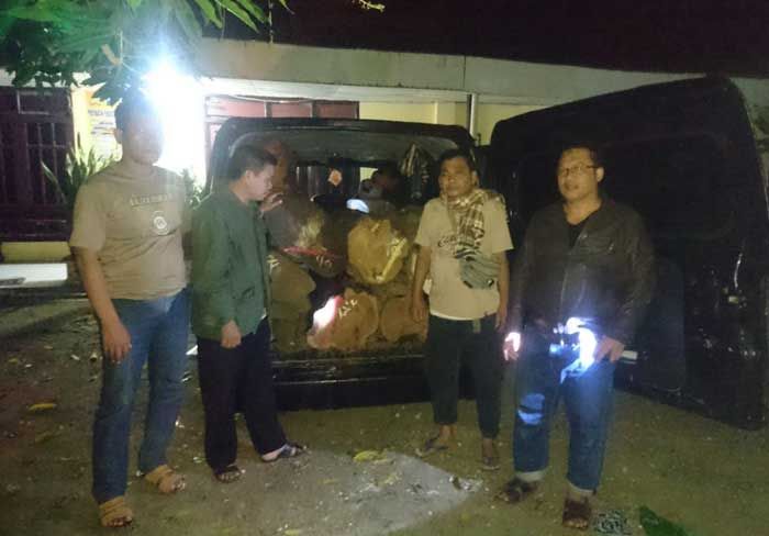 Angkut 7 Batang Kayu Jati, Mobil Gran Max Diamankan