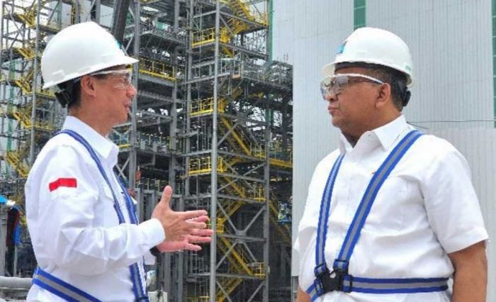 Kunjungi Smelter PTFI di Gresik, Wamenaker Ajak Pekerja Sukseskan Hilirisasi