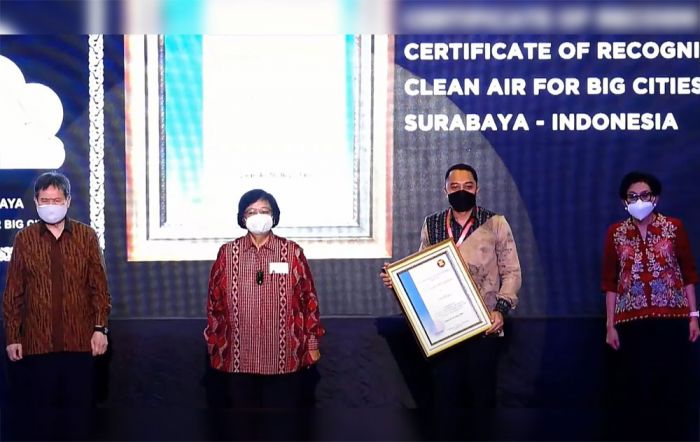Sepekan, Surabaya Raih Penghargaan Lingkungan Tingkat Nasional dan ASEAN