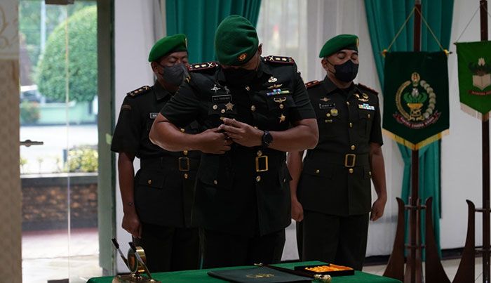 Sertijab Korem 084/BJ, Dua Jabatan Dandim Diserahterimakan