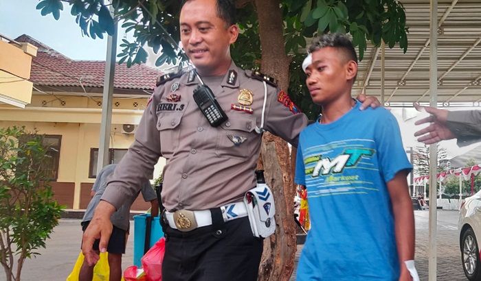 Resmi Jadi Tersangka, Pembalap Liar Penabrak Penonton Ditahan Satlantas Polresta Sidoarjo