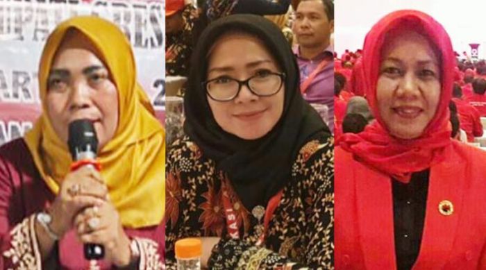 Tiga Srikandi Warnai Pilbup Gresik 2020