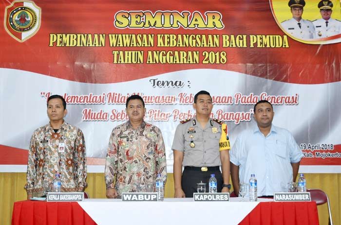 Hadiri PFPK Bakesbangpol, Wabup Mojokerto Imbau Wsapadai Isu SARA