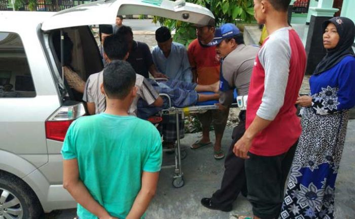 Kecelakaan di Singgahan: Satria Vs Supra X, Satu Orang Kritis