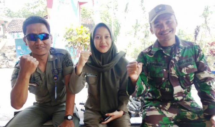 Sinergitas TNI dan Satpol PP Nampak di TMMD Reg ke-106 Kodim 0818 Malang-Batu