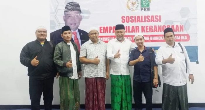 Sosialisasikan 4 Pilar Kebangsaan, Syafiuddin Minta Pemuda Bangkalan Tetap Jaga Kebhinekaan