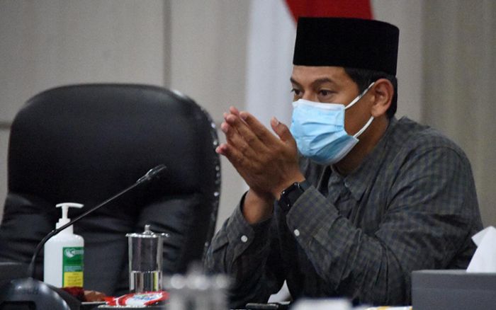 Wali Kota Kediri Ikuti Zikir dan Doa Kebangsaan 76 Tahun Indonesia Merdeka Secara Virtual