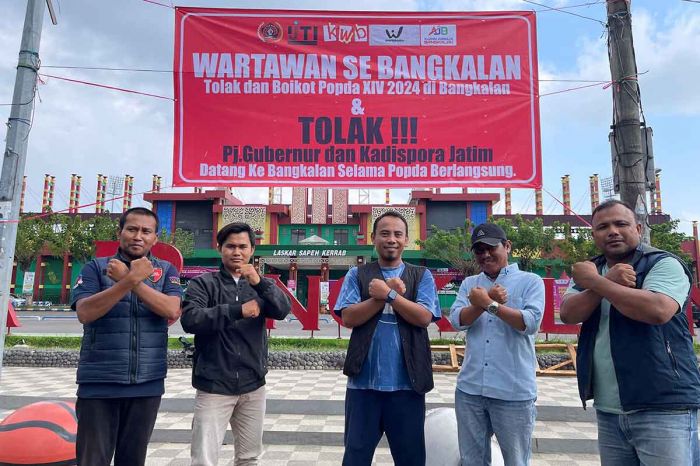 Imbas Larangan Meliput, Wartawan Bangkalan Boikot Popda XIV Jatim Imbas Larangan Meliput, Wartawan Bangkalan Boikot Popda XIV Jatim