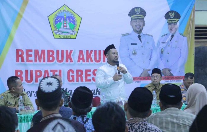Bupati Gresik Gelar Rembuk Akur di 2 Kecamatan Bupati Gresik Gelar Rembuk Akur di 2 Kecamatan