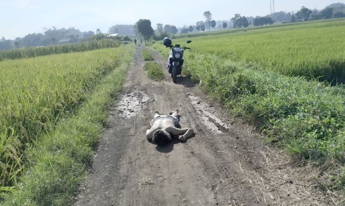 Pamit Olahraga, Pria Ini Ditemukan Meninggal di Pinggir Sawah