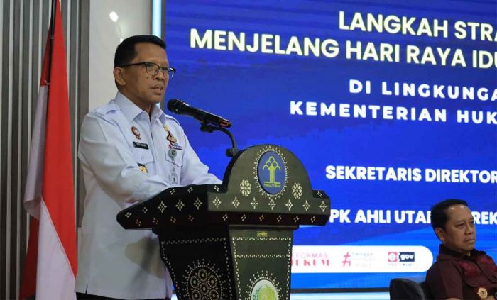 Kanwil Kemenkumham Jatim Sambut Baik Monev Pelayanan Pemasyarakatan saat Ramadan