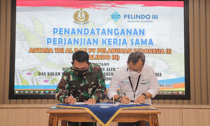 Tingkatkan Pelayanan, Pelindo III Jalin Kerja Sama dengan Pushidrosal Tingkatkan Pelayanan, Pelindo III Jalin Kerja Sama dengan Pushidrosal