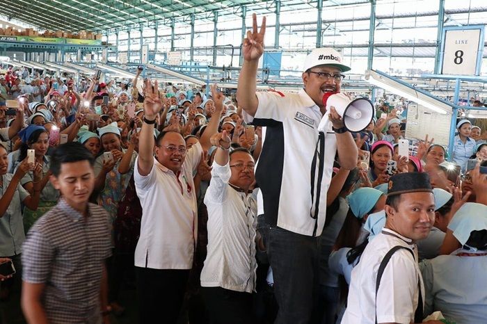 Tingkatkan Kesejahteraan Buruh, Gus Ipul Siapkan Mahkota Perak