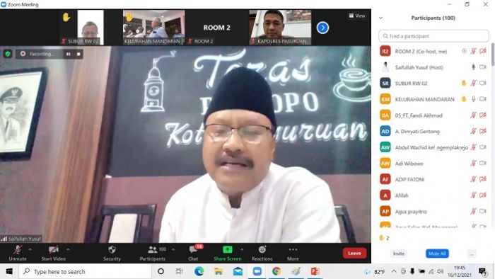 Omicron Masuk Indonesia, Gus Ipul Minta Semua Posko PPKM Mikro Dihidupkan