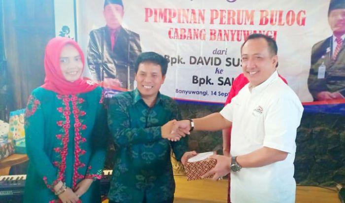 Stok Beras Banyuwangi Surplus, Jabatan Kasub Bulog Diserahterimakan 