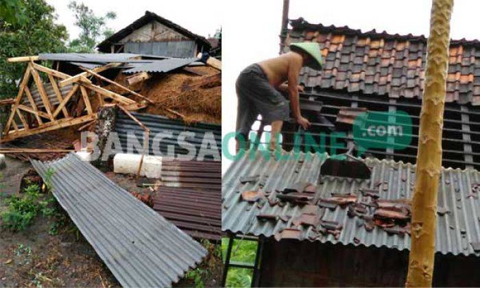 Dua Desa di Senori Tuban Diterjang Puting Beliung