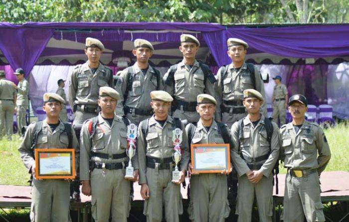 Jambore, Satpol PP Gresik Sabet 3 Juara Jambore, Satpol PP Gresik Sabet 3 Juara