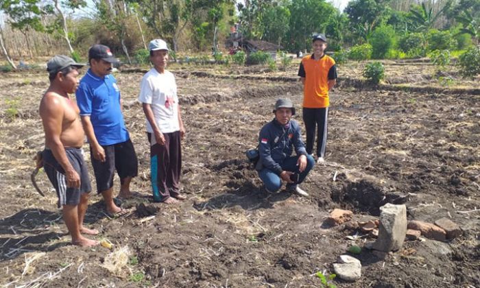 Gempar, Warga Sawuh Ponorogo Temukan Potongan Arca dan Batu Bata Merah Besar