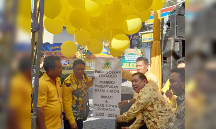 Buka Penjaringan Bakal Cabup-Cawabup, Golkar Sidoarjo Patok Tiga Syarat untuk Pelamar Buka Penjaringan Bakal Cabup-Cawabup, Golkar Sidoarjo Patok Tiga Syarat untuk Pelamar