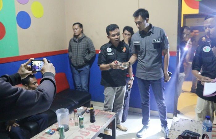 ​Jelang Tahun Baru, Polres Kediri Razia Tempat Hiburan Malam